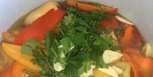 Перец маринованный без масла. Маринованный перец болгарский на зиму без масла