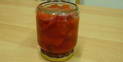 Перец маринованный без масла. Маринованный перец болгарский на зиму без масла