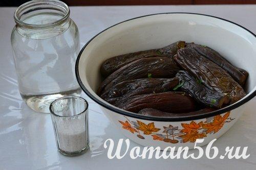 Баклажаны на зиму с кинзой и чесноком. Квашенные баклажаны с чесноком на зиму