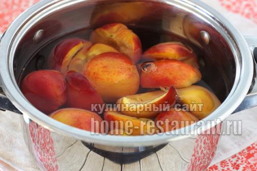 Нектарины в сахарном сиропе на зиму. Персики в сиропе на зиму без стерилизации