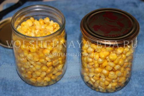 Маринованная мини кукуруза на зиму. Консервированная кукуруза на зиму