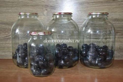 Компот из слив на зиму с косточками без стерилизации. Компот из слив на зиму на 3 литровую банку без стерилизации