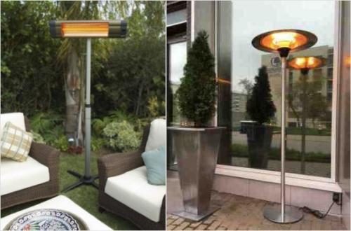 Беседки с обогревом. Электрические уличные обогреватели