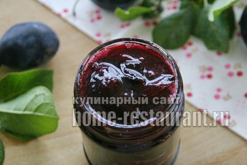 Жареные сливы на зиму. Варенье из сливы без косточек на сковороде