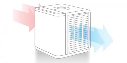 Настольный кондиционер. Как это работает