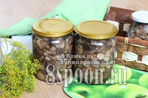 Маринованные подосиновики простой рецепт.