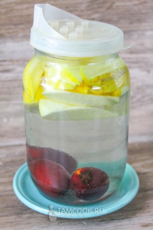 Консервация компота из слив. Консервация компот из слив без стерилизации 04