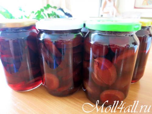 Как закрыть сливы целиком на зиму.  Сушим (вялим) сливу 08