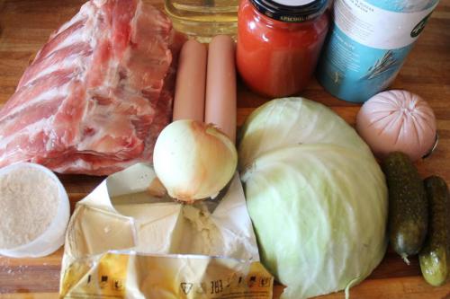 Рецепт солянка из капусты. СОЛЯНКА С КАПУСТОЙ