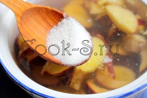 Консервированный компот из слив. Как сделать компот из сливы на зиму 05