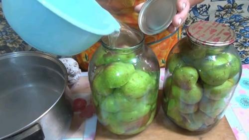 Консервирование груши на зиму. Грушево-яблочное повидло с апельсином «Фруктовый микс» 03