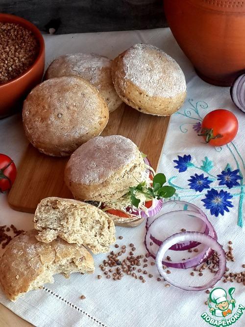 Булочки из гречневой муки - готовятся просто. Очень вкусные и полезные 10