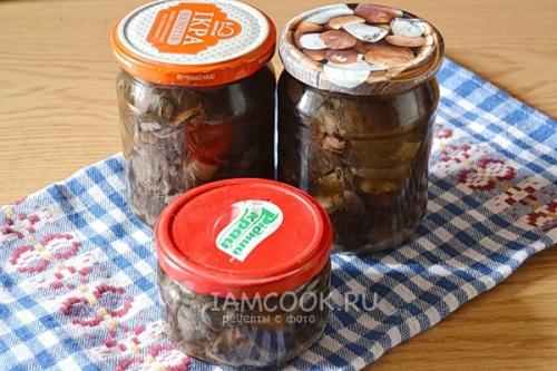 Как консервировать грибы на зиму. Как мариновать грибы на зиму в банках 07
