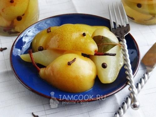 Маринованные груши на зиму без стерилизации. Маринованные груши на зиму: как приготовить без стерилизации?