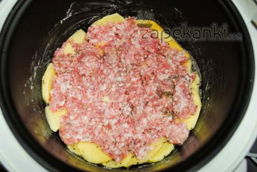 Картофельная запеканка с фаршем в мультиварке. Рецепт запеканки с фаршем и картошкой в мультиварке