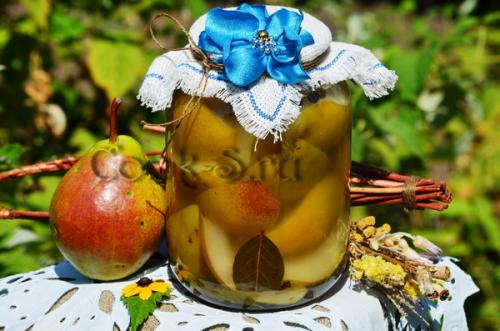 Консервированные груши целиком. Как консервировать груши? 09