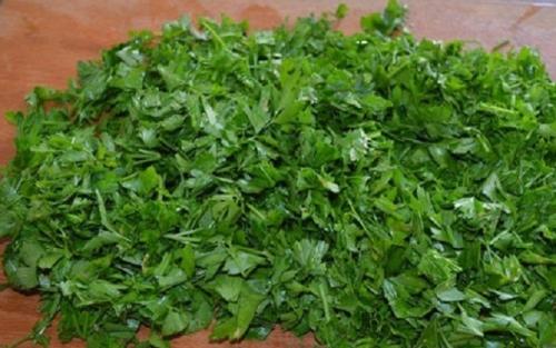 Огурцы кусочками на зиму.  Резаные огурцы с петрушкой