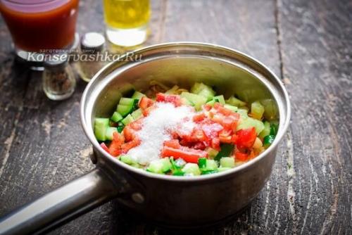 Солянка на зиму с огурцами. Солянка на зиму с капустой и огурцом