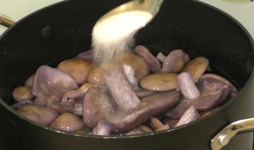 Рядовка лиловоногая, как готовить. Рядовка лиловоногая рецепты приготовления