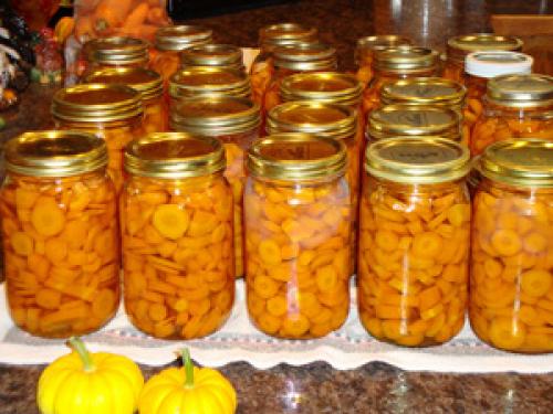 Рецепт консервирования моркови. Без стерилизации 01