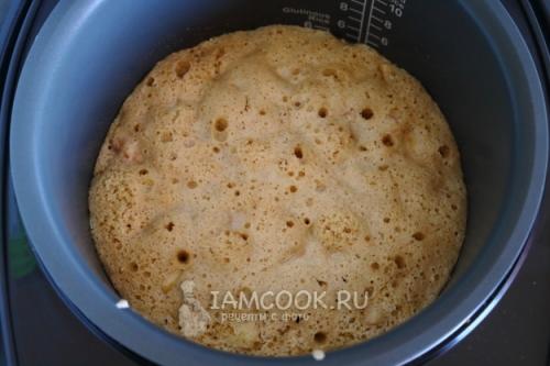 Шарлотка с овсянкой. Овсяная шарлотка с яблоками 08