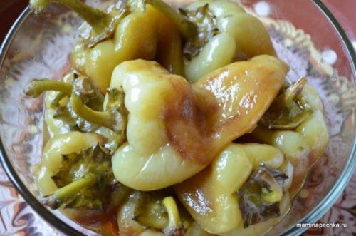 Жареный перец на зиму без воды. Рецепт 2, пошаговый: жареный болгарский перец