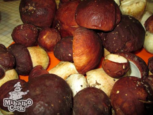 Рецепт маринованных белых грибов. Белые грибы маринованные