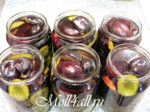 Как закрыть сливы целиком на зиму.  Сушим (вялим) сливу 05