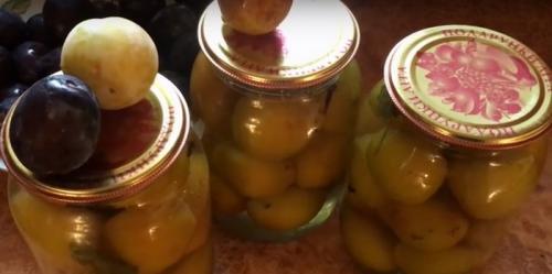 Компот из слив на зиму в литровых банках. Как сварить компот из слив на зиму в домашних условиях
