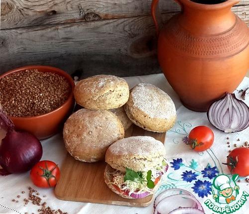 Булочки из гречневой муки - готовятся просто. Очень вкусные и полезные 08