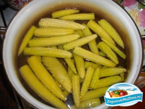 Как законсервировать кукурузу в початках. Консервированная кукуруза в початках на зиму 12