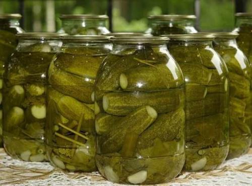 Как огурцы сохранить свежими в банке на зиму.  Выбираем место для хранения и способ 04