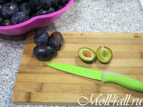 Как закрыть сливы целиком на зиму.  Сушим (вялим) сливу 03