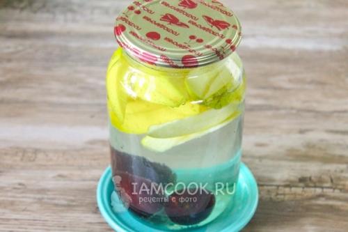 Консервация компота из слив. Консервация компот из слив без стерилизации 03