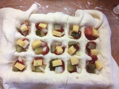 Мини пирожки из слоеного теста. Мини-пирожки из слоёного теста