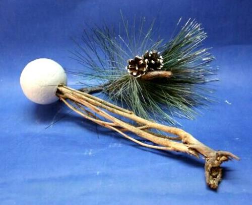 Дерево из шишек. Дерево-топиарий из шишек своими руками