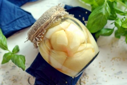 Груши, консервированные дольками 19