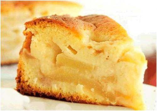 Шарлотка без яиц без кефира. Постная шарлотка с яблоками без яиц 17