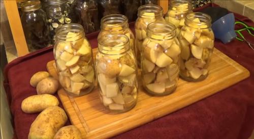 Заготовки из картофеля на зиму в банках. Как консервируют картошку
