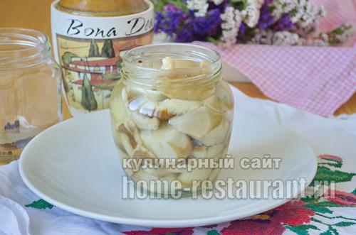 Рецепт консервирования белых грибов пошагово. Маринованные белые грибы: простой рецепт без стерилизации