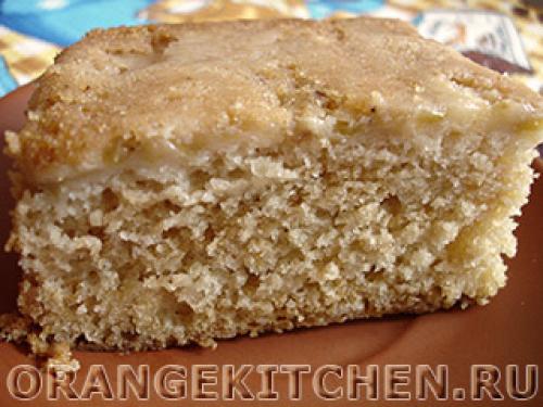 Шарлотка без яиц без кефира. Постная шарлотка с яблоками без яиц 08