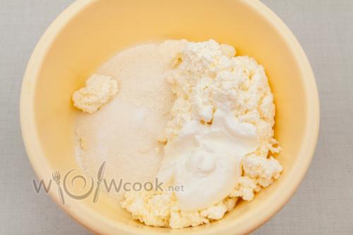 Творожная запеканка с яблоками на сковороде. Самая нежная творожная запеканка с яблоками