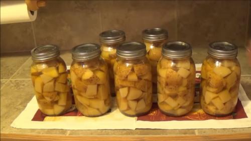 Заготовки из картофеля на зиму в банках. Как консервируют картошку