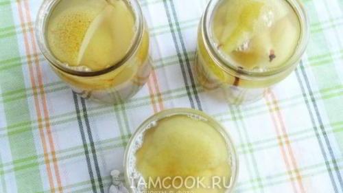 Консервированные груши на зиму в банках. Варенье из груш с маком 16