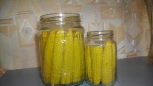 Маринованная мини кукуруза на зиму. Маринованная кукуруза на зиму