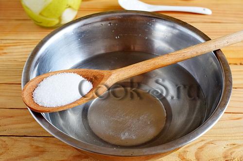 Груши, консервированные дольками 04