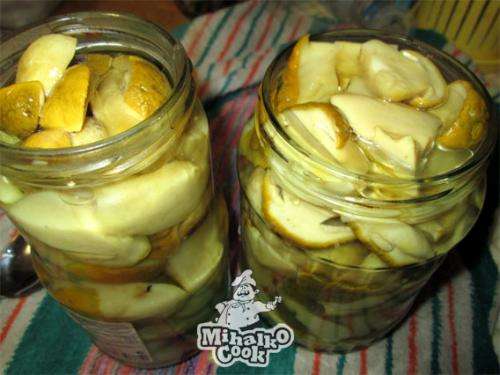 Мариновані білі гриби рецепт на зиму. Белые грибы маринованные