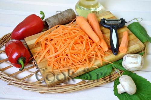 Консервы из грибов на зиму. Консервирование грибов шампиньонов на зиму в банках с овощами 06