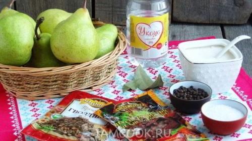 Консервированные груши на зиму в банках. Варенье из груш с маком 08