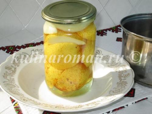 Груши дольками на зиму рецепты. Прозрачное варенье из груш с лимоном на зиму 35